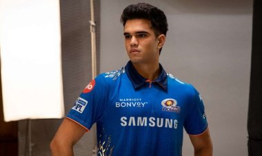 Arjun Tendulkar makes much-awaited IPL debut for MI