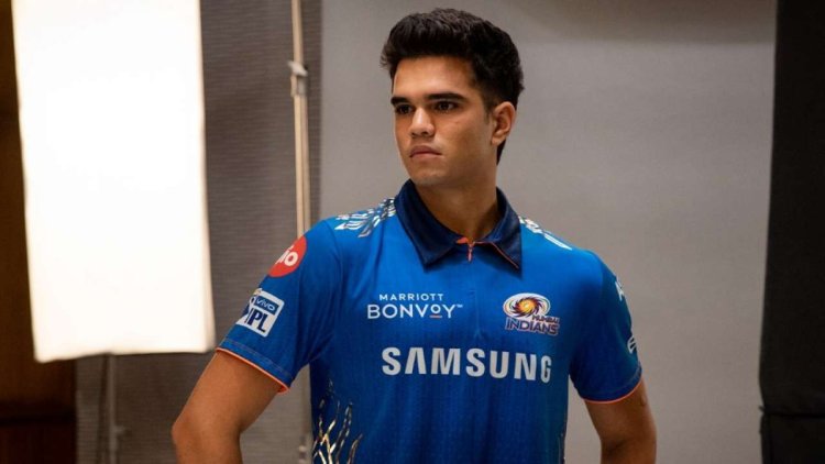 Arjun Tendulkar makes much-awaited IPL debut for MI