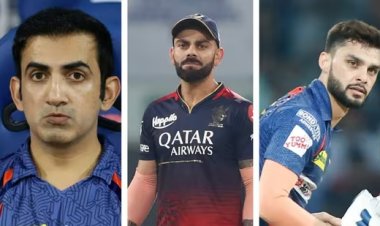 BCCI fined Virat Kohli, Gautam Gambhir and Naveen-ul-Haq for their conduct during LSG vs RCB Match