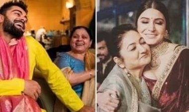 Kohli pays touching tribute to mother Saroj and wife Anushka on Mother's Day