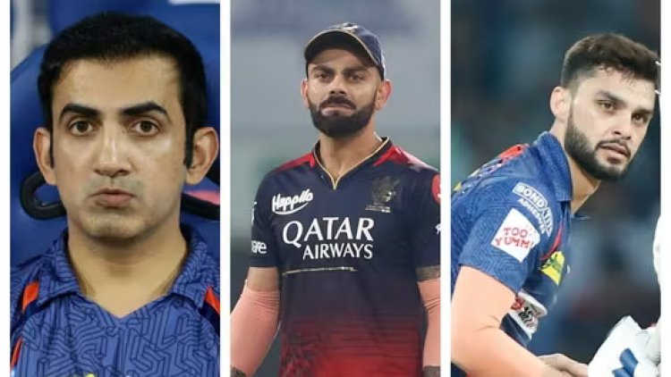 BCCI fined Virat Kohli, Gautam Gambhir and Naveen-ul-Haq for their conduct during LSG vs RCB Match