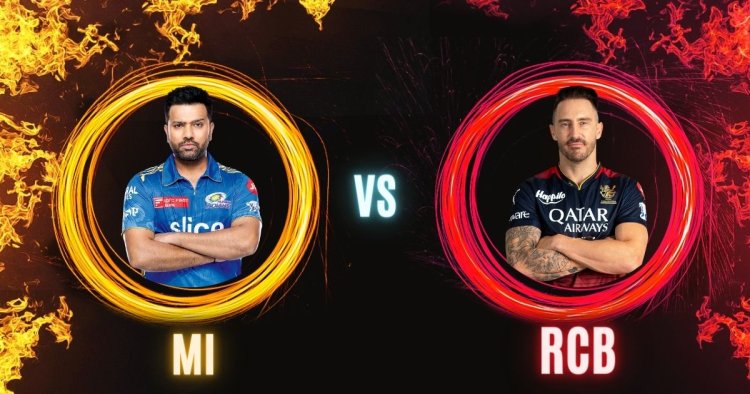 IPL 2023 MI vs RCB Dream11 Prediction,Playing11,Top Picks