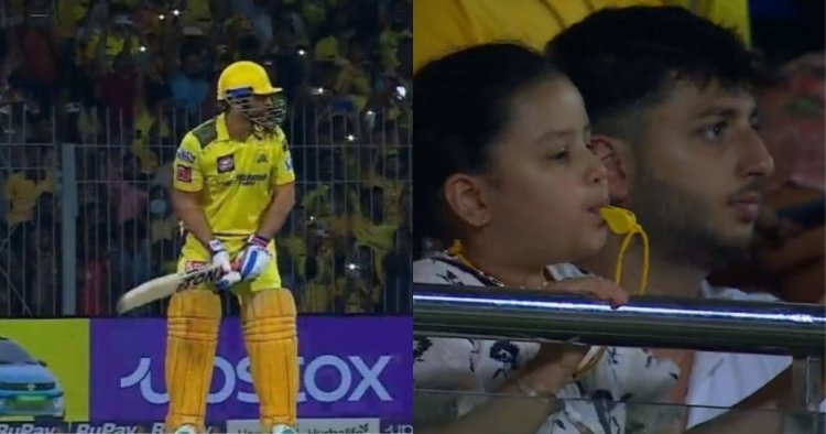 Watch: Ziva Celebrates Six Hitting From MS Dhoni At Chepauk