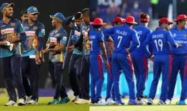 Sri Lanka vs Afghanistan 2023: Squads, Schedule,Live Streaming and All you need to know