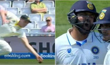 Watch: Rohit argues with umpire after Gill is controversially given out in WTC Final