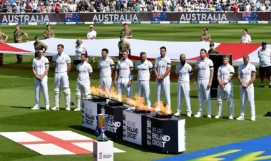 Ashes 2023: Players, officials wear black armbands.Know Why?