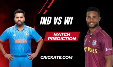 IND vs WI Dream11 Match Prediction, Pitch Report, H2H Record, Playing XI For 1st ODI