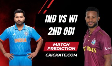 IND vs WI Dream11 Prediction,Playing XI, Pitch Report, Fantasy Picks For 2nd ODI