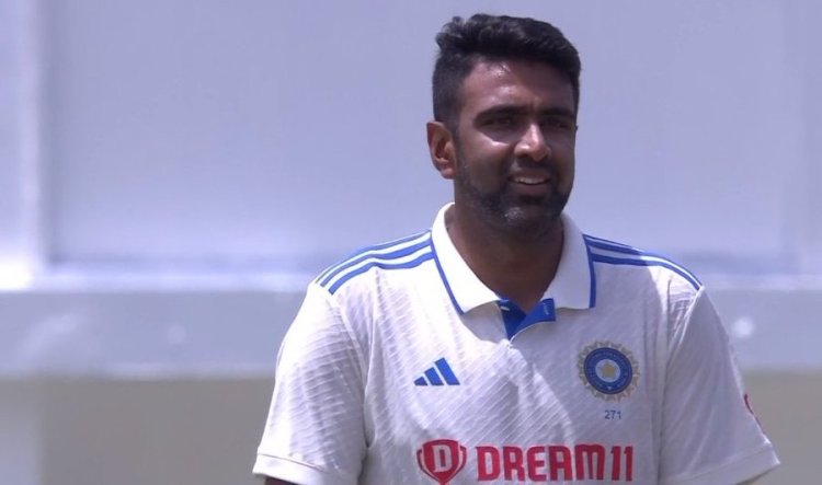 WI vs IND: Ravichandran Ashwin registers unique record , becomes 1st Indian to dismiss both father and son