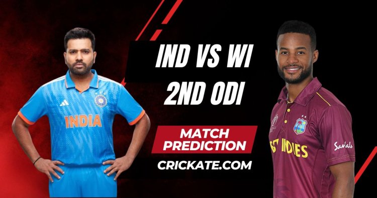 IND vs WI Dream11 Prediction,Playing XI, Pitch Report, Fantasy Picks For 2nd ODI