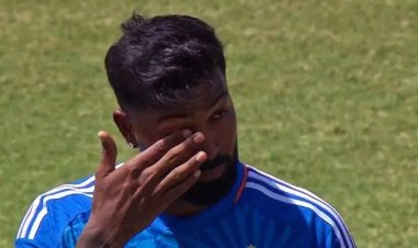 WI vs IND: Hardik Pandya becomes emotional during national anthem