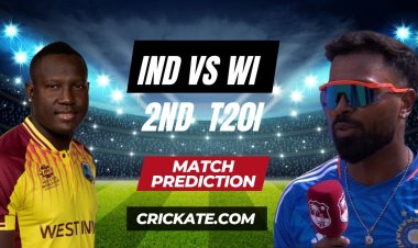 IND vs WI Dream11 Match Prediction, Pitch Report, Playing XI, Fantasy Picks For 2nd T20I