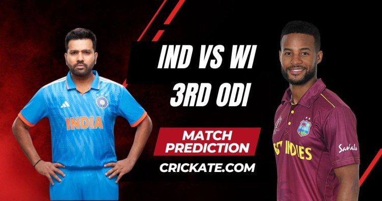 INDIA vs WEST INDIES Match Prediction, Pitch Report, Playing11, Fantasy Picks For 3RD ODI