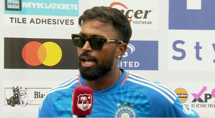 'I wasn't able to capitalise': Hardik accepts blame after India's T20I series defeat against WI