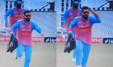 Watch: Virat Kohli as waterboy, fans erupted in joy