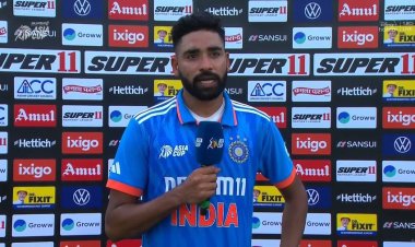 Asia Cup 2023: Mohammed Siraj dedicates Player of The Match award to ground staff