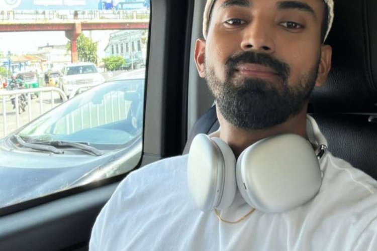 KL Rahul has touched down in Lanka