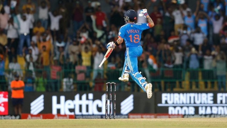 IND vs PAK : Virat Kohli becomes fastest to reach 13000 ODI runs