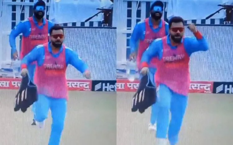 Watch: Virat Kohli as waterboy, fans erupted in joy