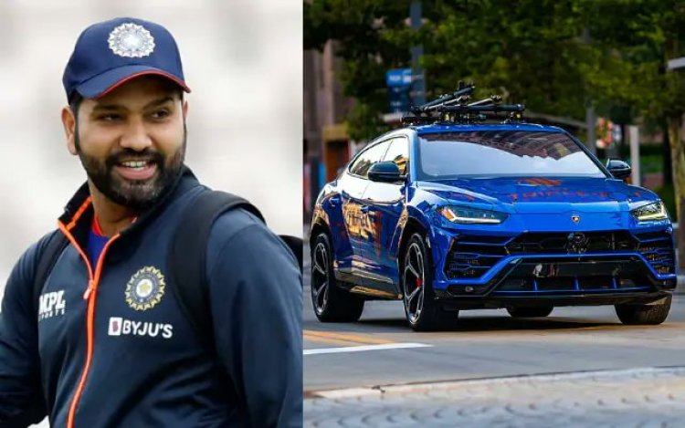 Rohit Sharma issued three traffic challans for over speeding